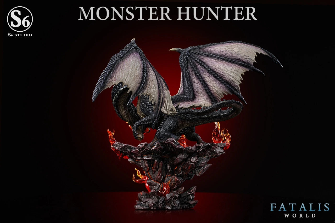 Preventa Resina Fatalis Figura Monster Hunter S6 Estudio