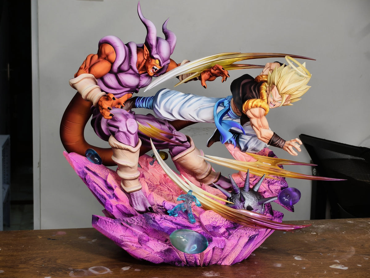 Preventa Resina Gogeta vs Janemba Figura Dragon Ball 1/6, 1/4 Miracle Estudio