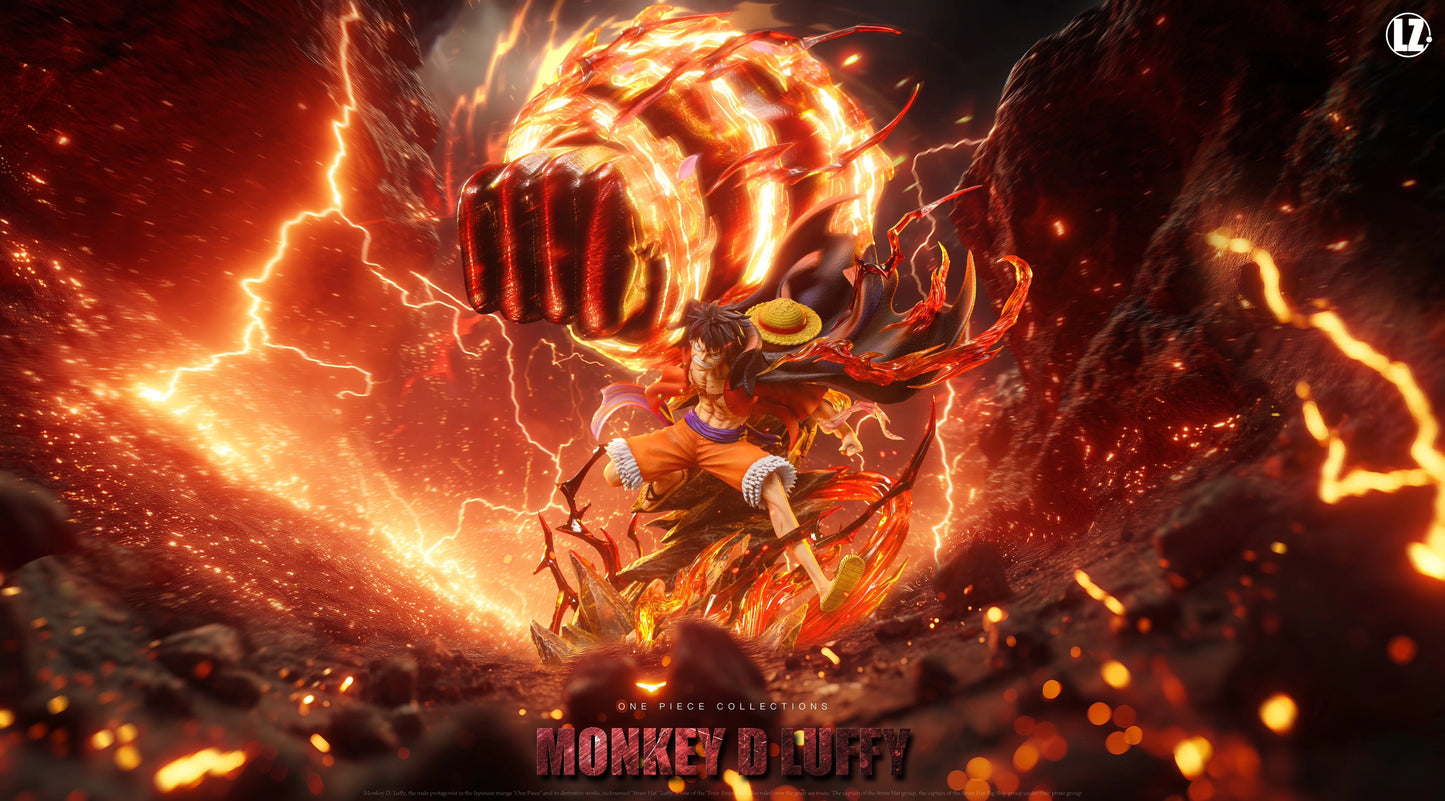 Preventa Resina Monkey D. Luffy Figura One Piece LZ Estudio