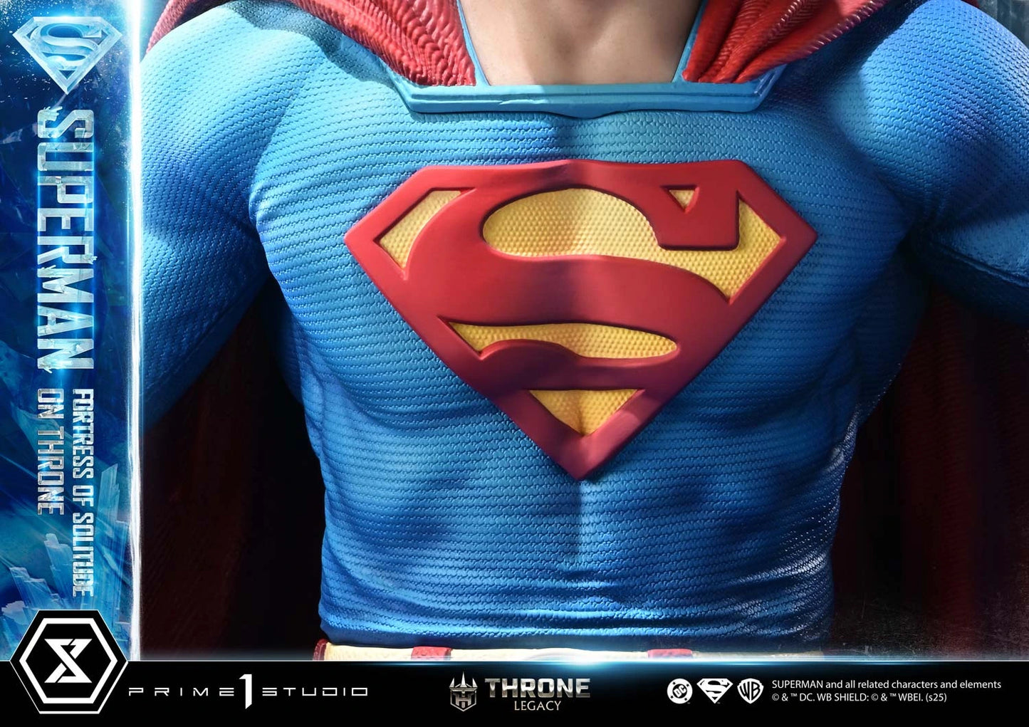 Preventa Resina Superman Throne Figura Superman (Comics) Prime 1 (Licencia) Estudio