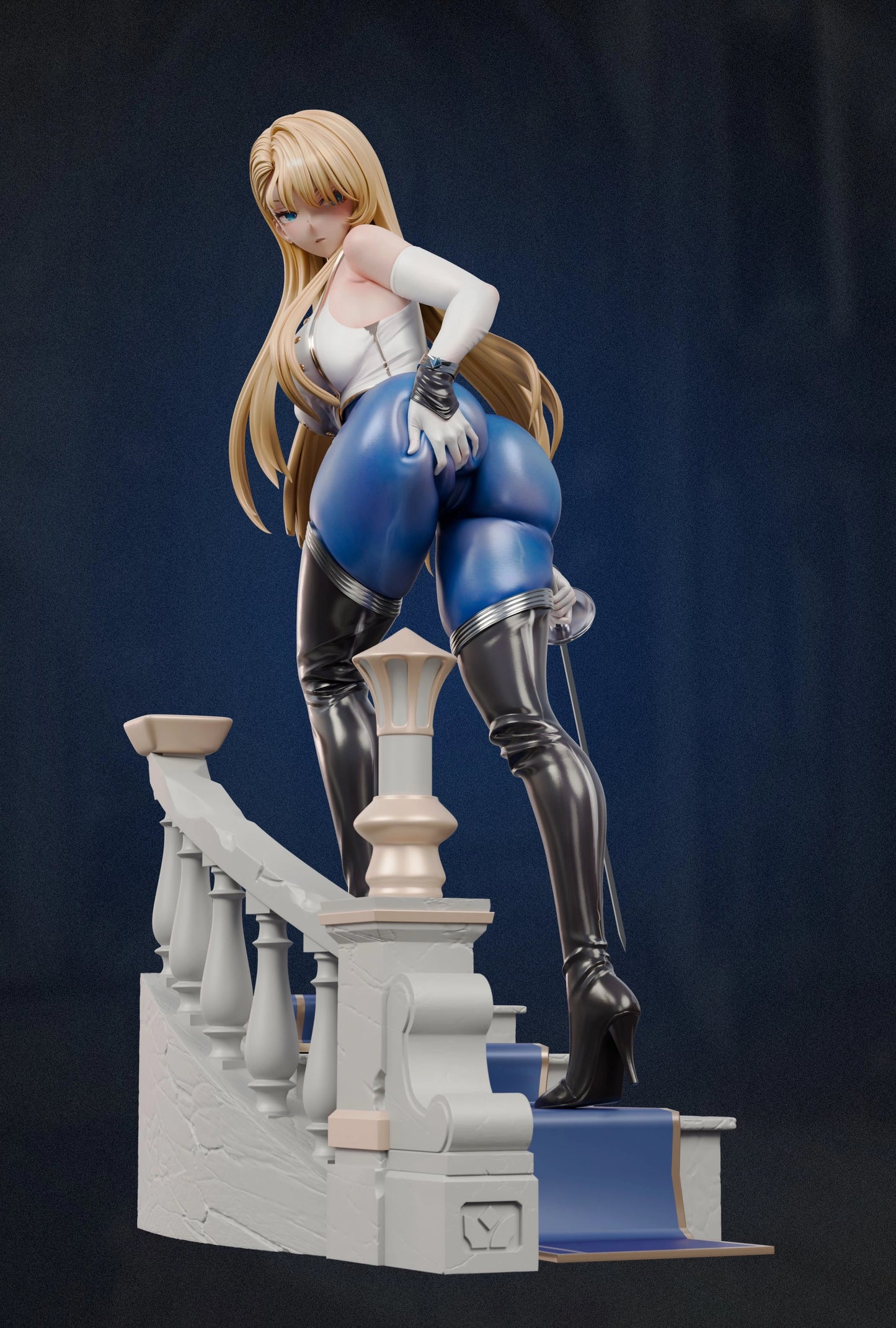 Preventa Resina Wilhelmina Figura Brown Dust QBYGZ Estudio