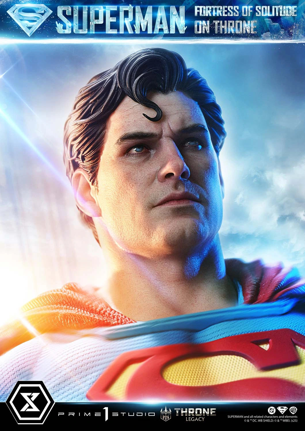 Preventa Resina Superman Throne Figura Superman (Comics) Prime 1 (Licencia) Estudio