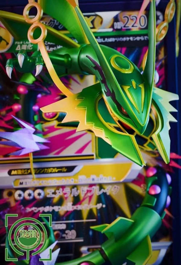 Preventa Resina Rayqueaza Ex Figura Pokemón Geisha Estudio
