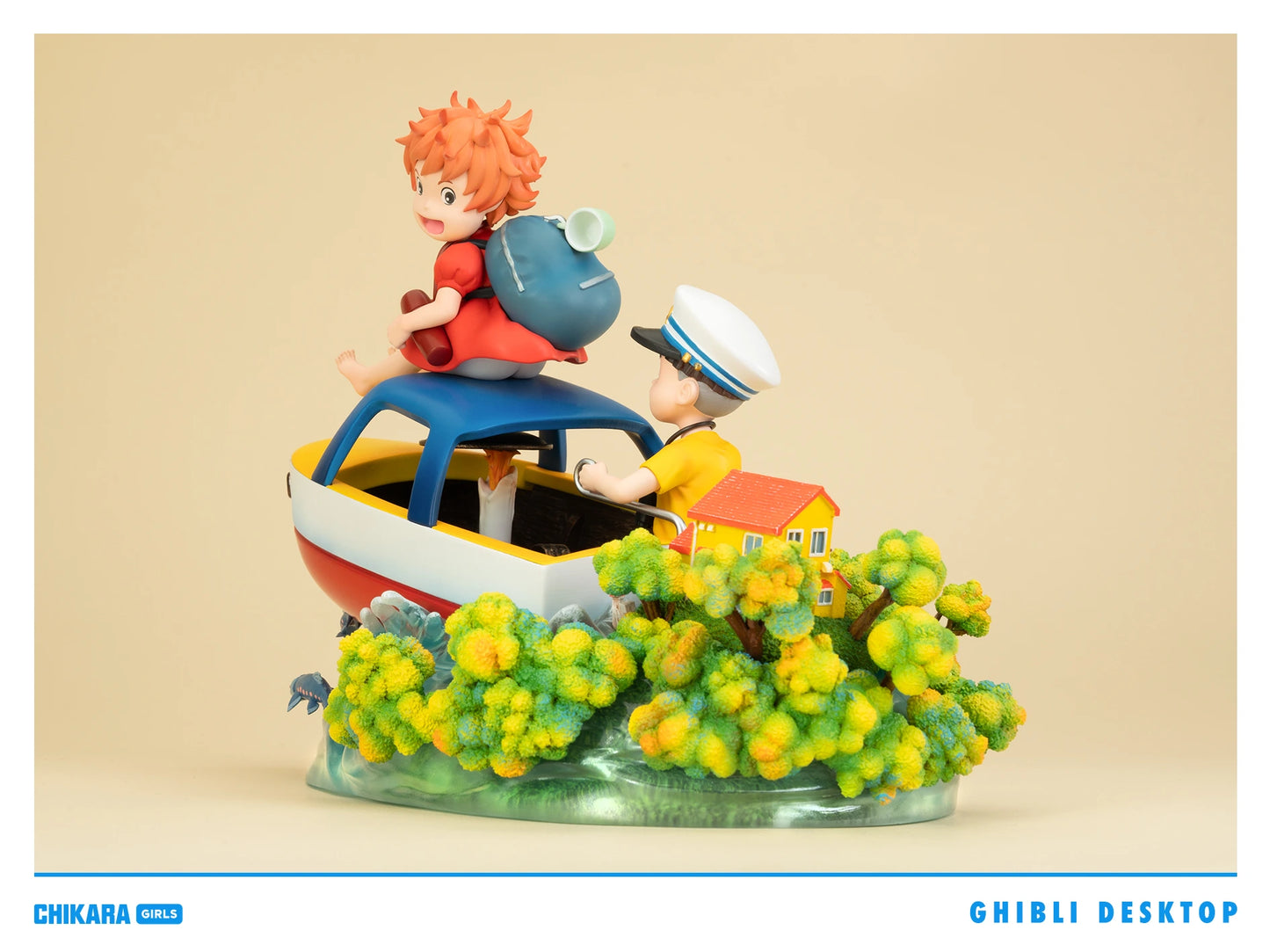 Preventa Resina Sosuke & Ponyo Figura Ponyo y el secreto de la sirenita Chikara Estudio