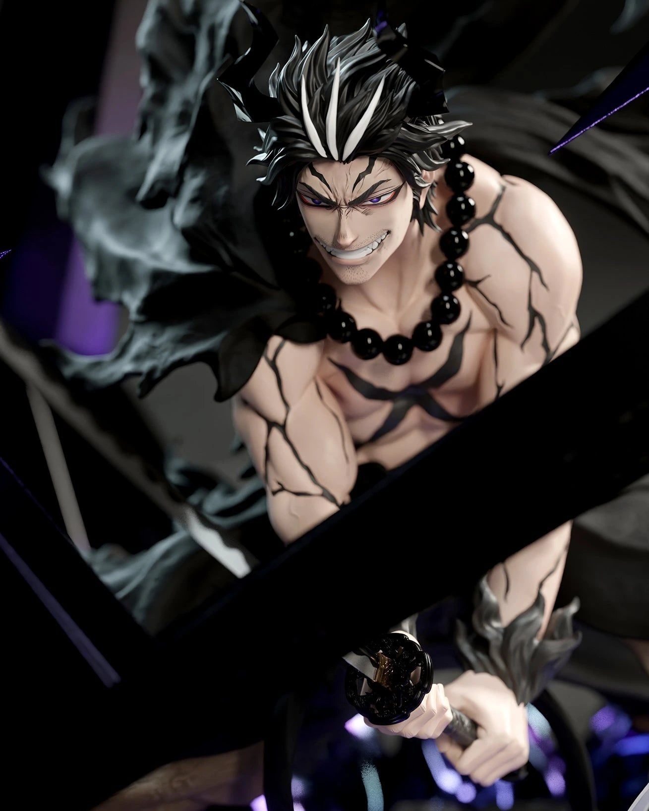 Preventa Resina Yami Sukehiro Figura Black Clover YUMS Collectors Estudio