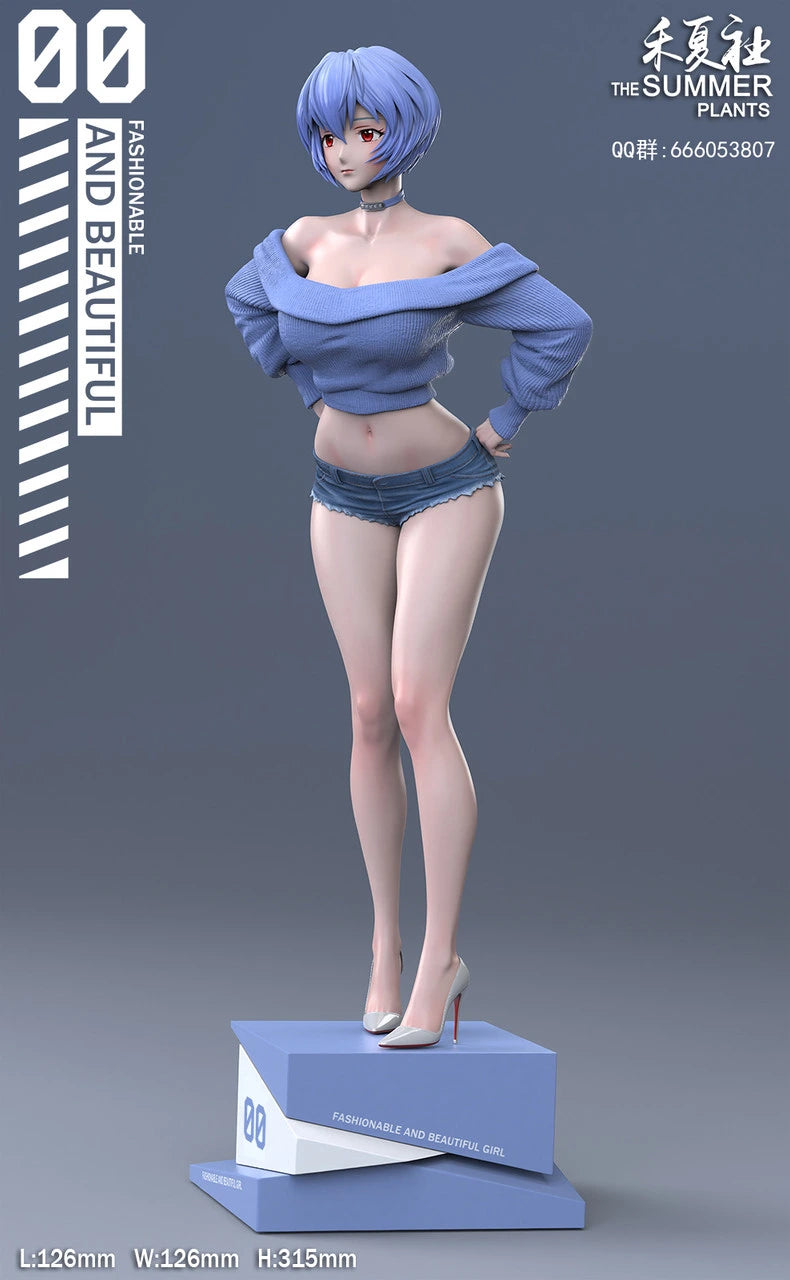 Preventa Resina Rei Ayanami Figura Evangelion The Summer Plans Estudio