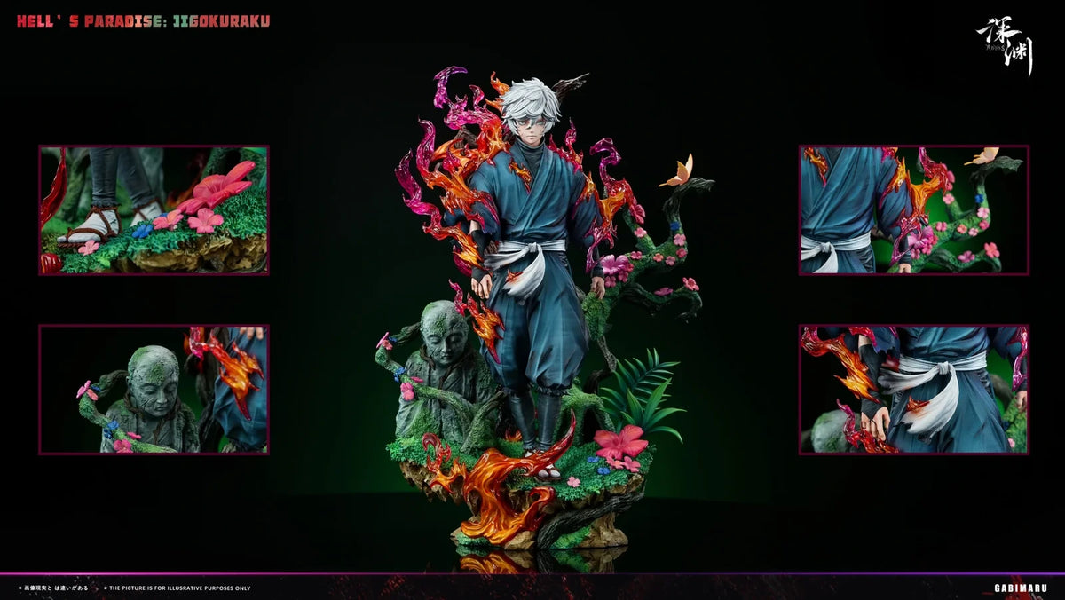 Preventa Resina Gabimaru Jigokuraku Figura Hell's Paradise 1/6 Abyss Estudio