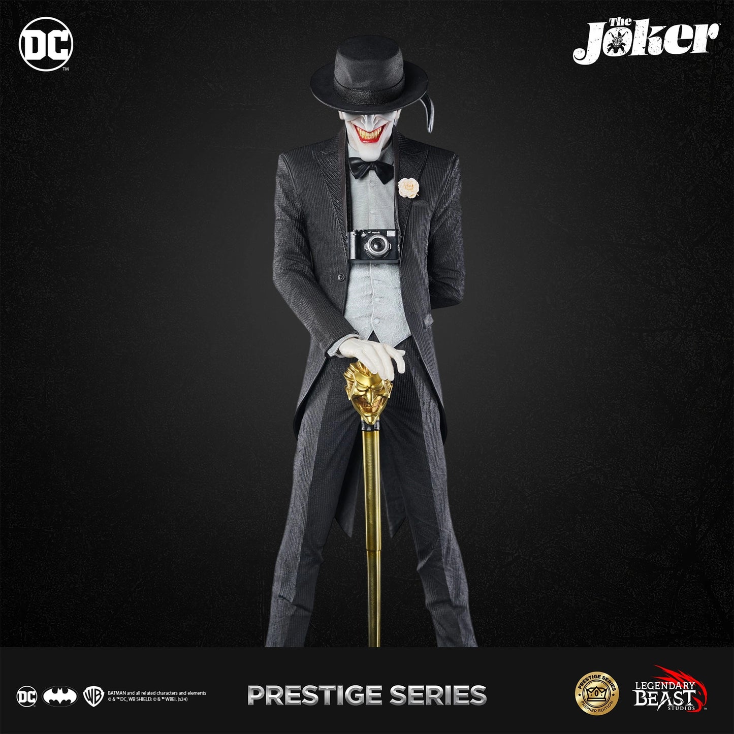 Preventa Resina Joker Figura DC Comics Legendary Beast (Licencia) Estudio