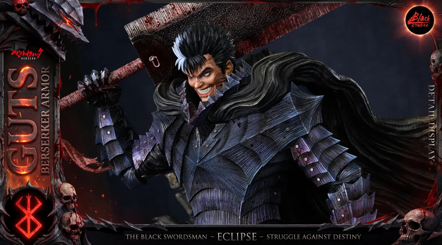 Preventa Resina Guts Figura Berserk Black Estudio