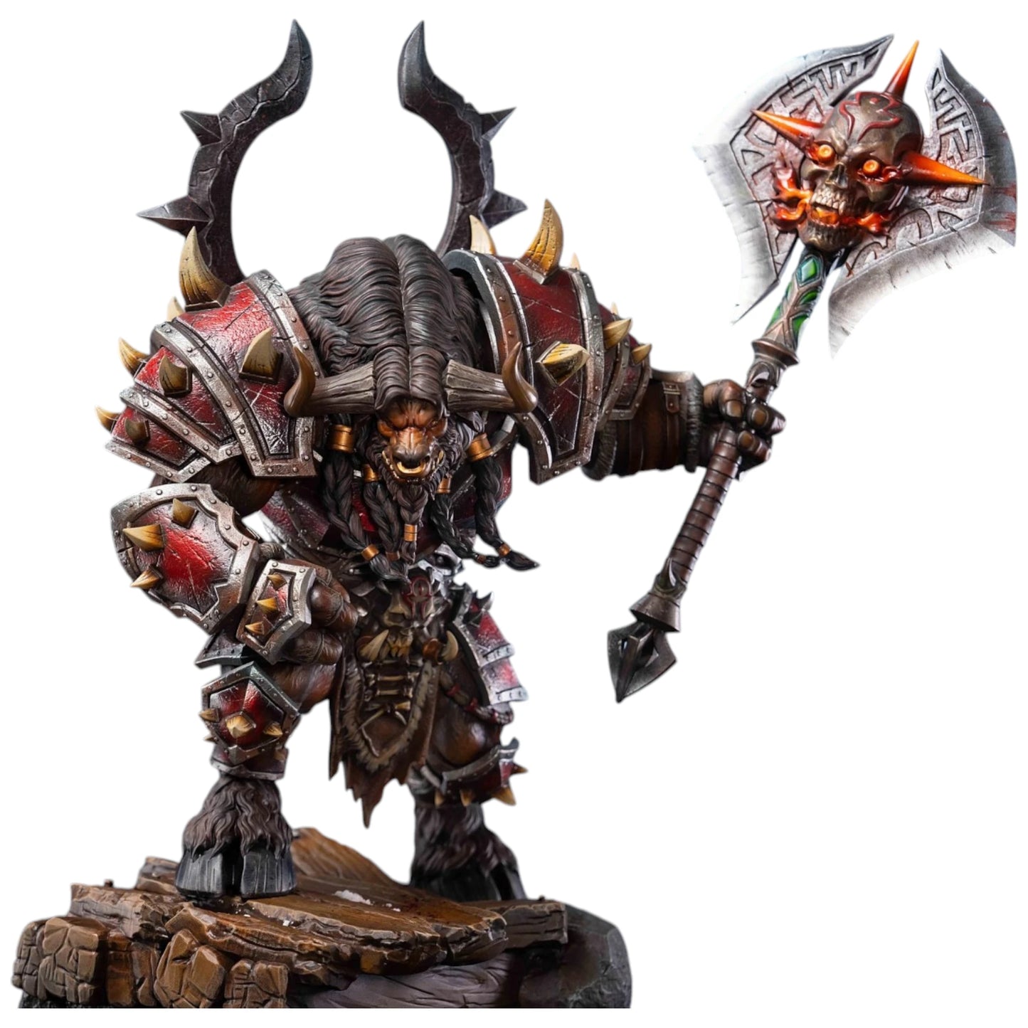 Preventa Resina Marshal vs Warlord Figura World of Warcraft Laughing Estudio