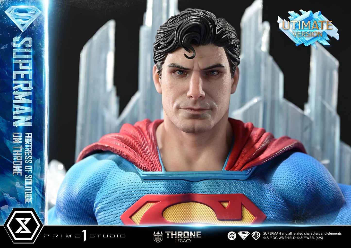 Preventa Resina Superman Throne Figura Superman (Comics) Prime 1 (Licencia) Estudio