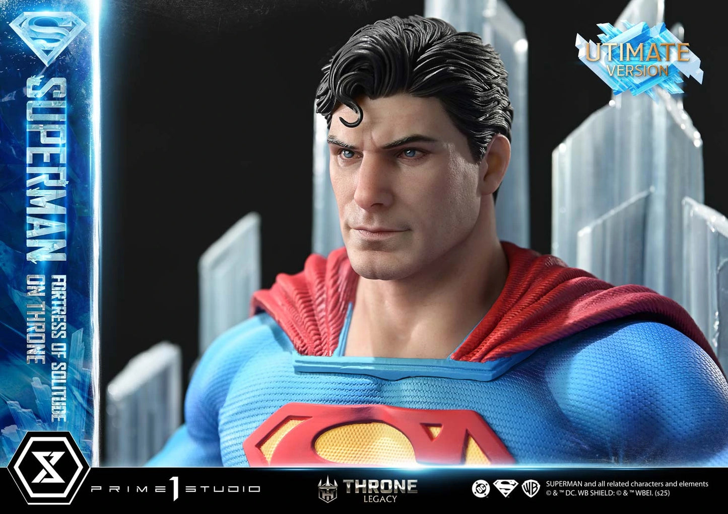 Preventa Resina Superman Throne Figura Superman (Comics) Prime 1 (Licencia) Estudio