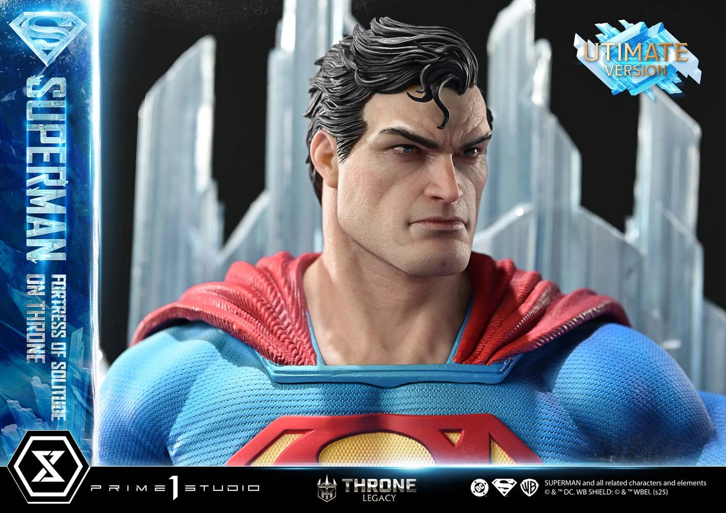 Preventa Resina Superman Throne Figura Superman (Comics) Prime 1 (Licencia) Estudio