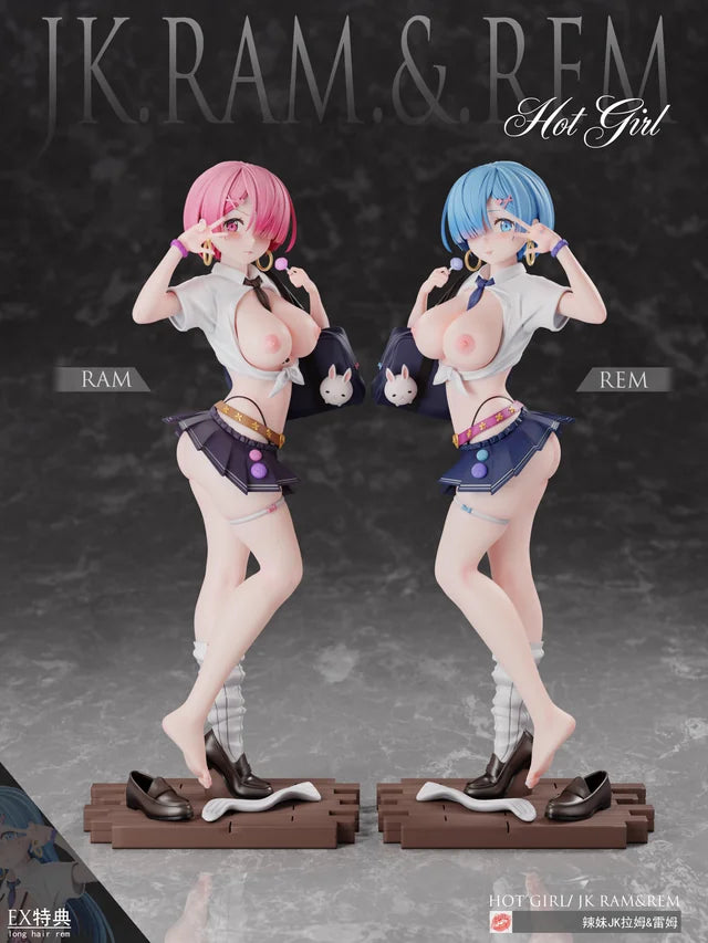 Preventa Resina Rem & Ram Figura Re:ZERO -Starting Life in Another World  Thistles and Thorns Estudio"