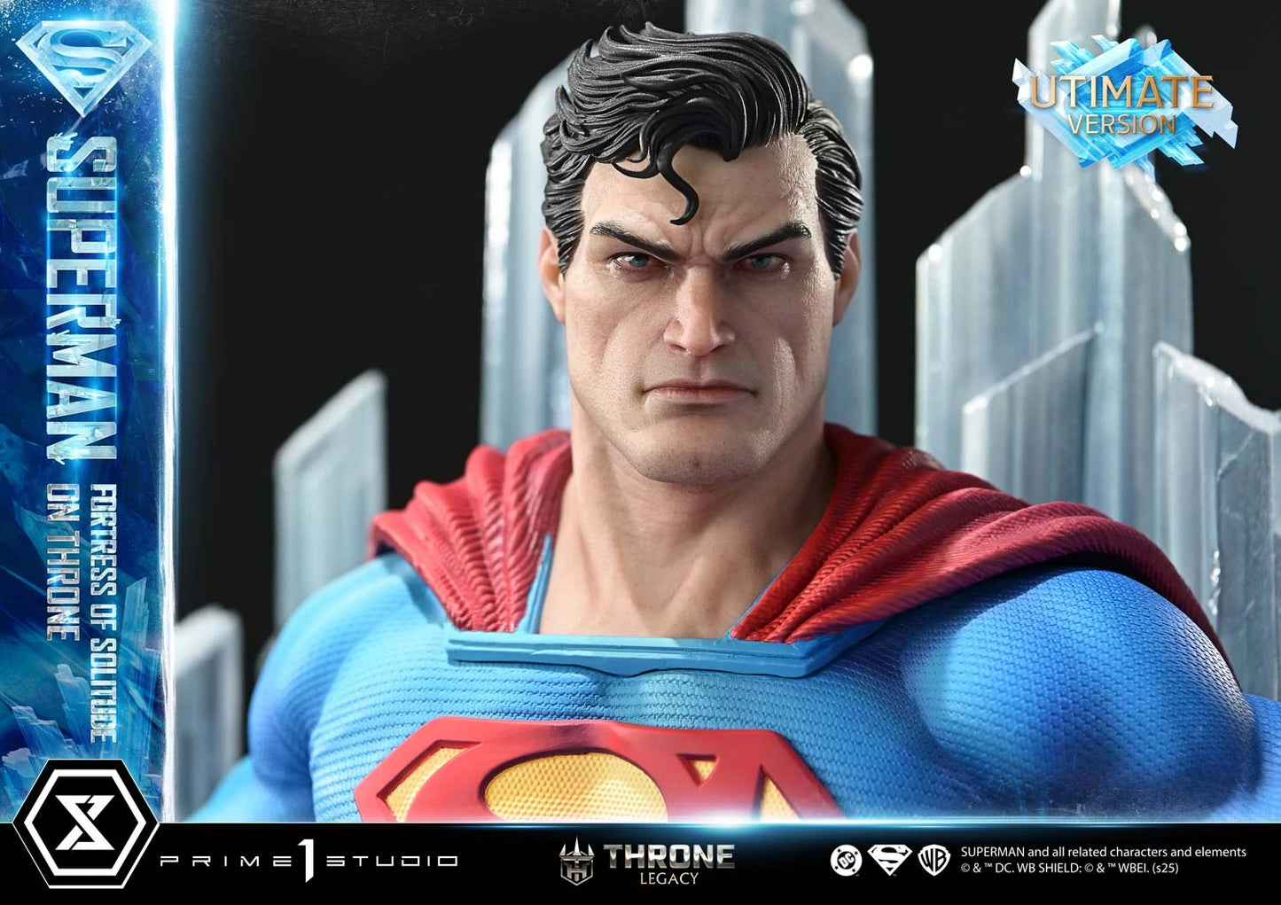 Preventa Resina Superman Throne Figura Superman (Comics) Prime 1 (Licencia) Estudio
