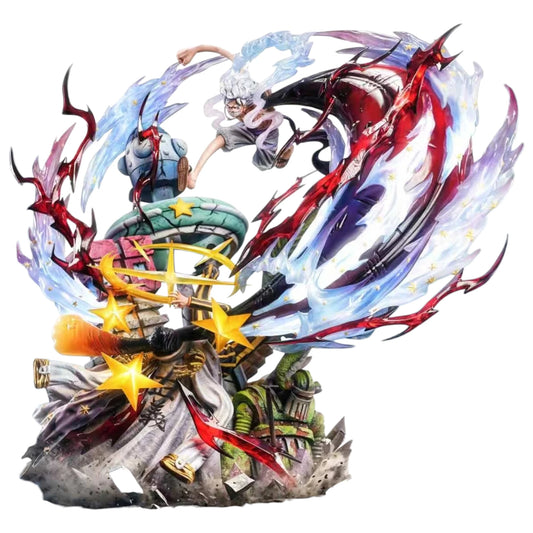 Preventa Resina Luffy vs Kizaru Figura One Piece TK Estudio