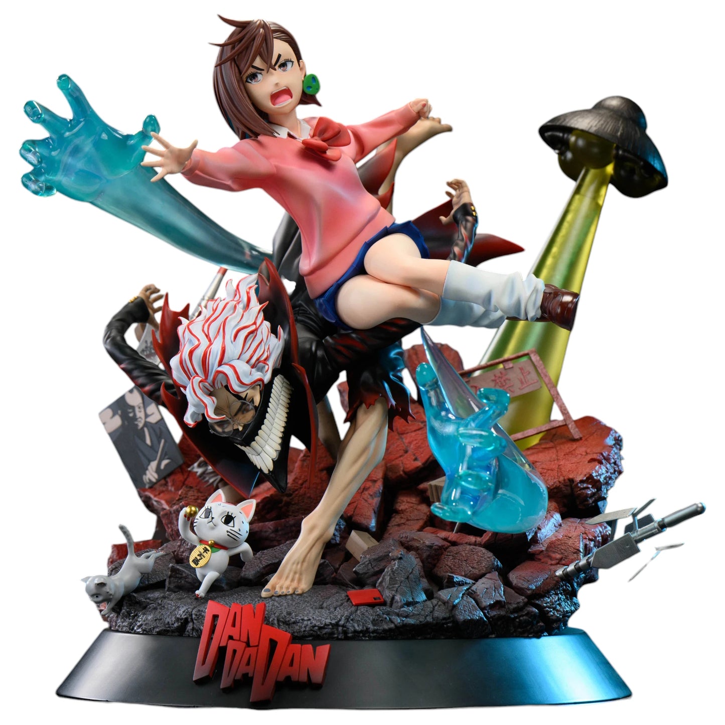 Preventa Resina Momo & Okarun Figura DanDaDan Spellbook Collectibles Estudio