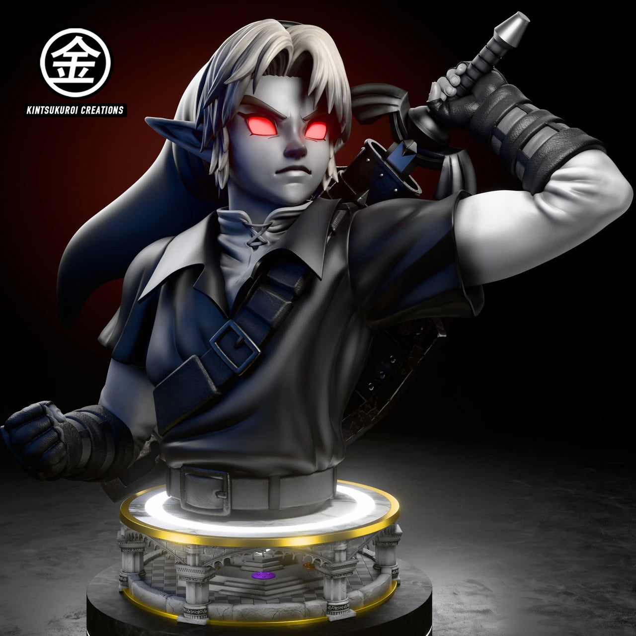 Preventa Resina Link Figura The Legend Of Zelda Kintsukuroi Creations Estudio