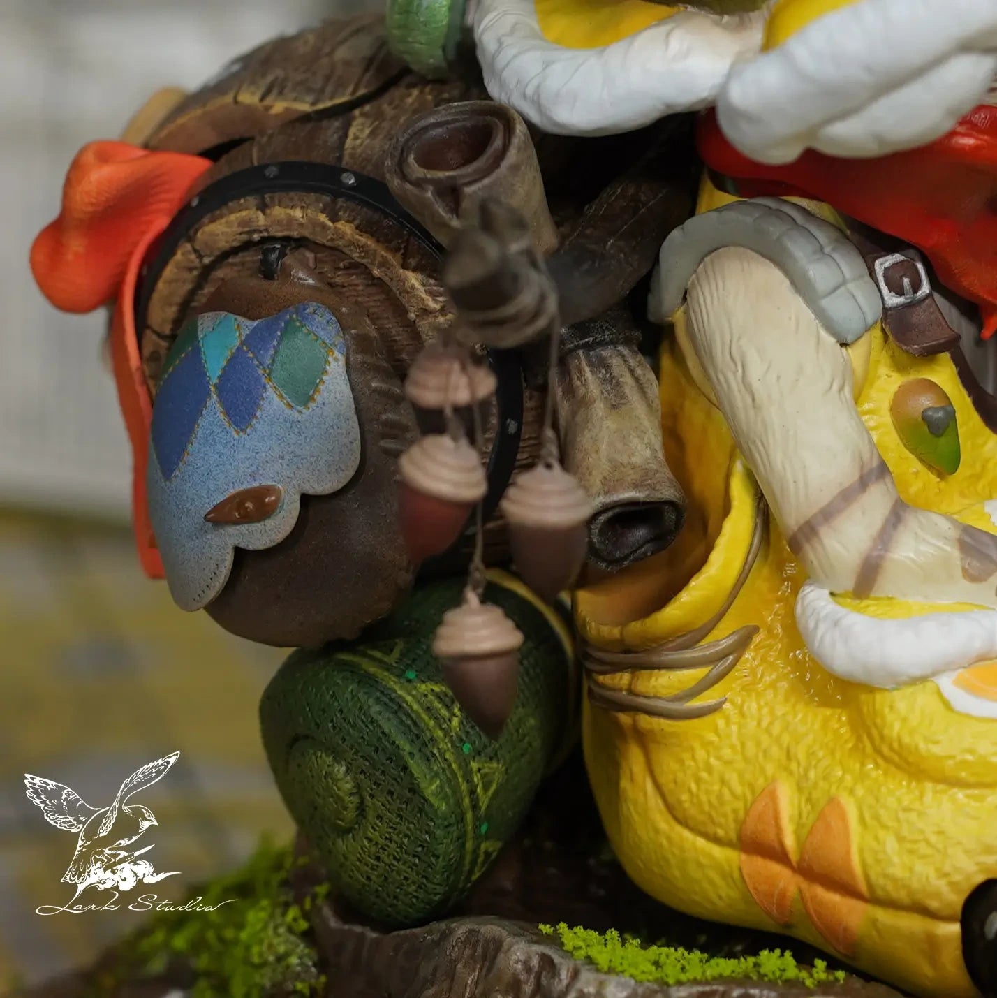 Preventa Resina Felyne Figura Monster Hunter Lark Estudio