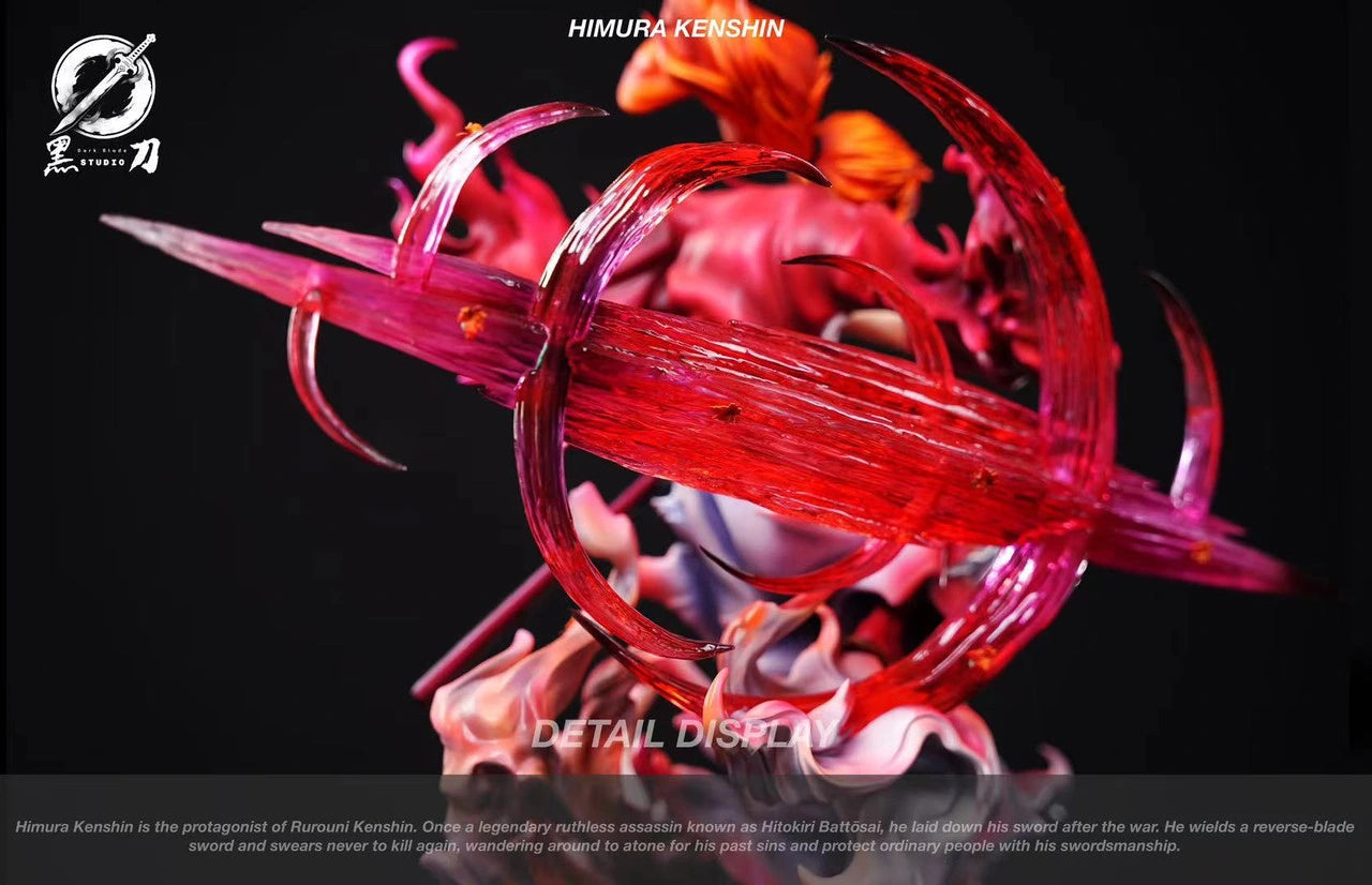 Preventa Resina Himura Kenshin Figura Samurai X Dark Blade  Estudio