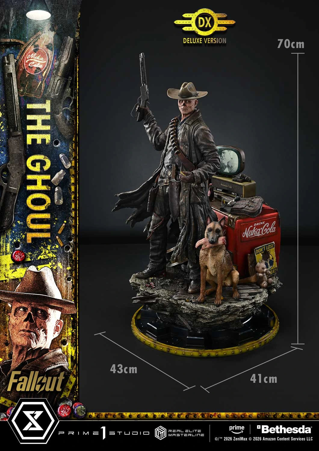 Preventa Resina The Ghoul Figura Fallout Prime 1 (Licencia) Estudio