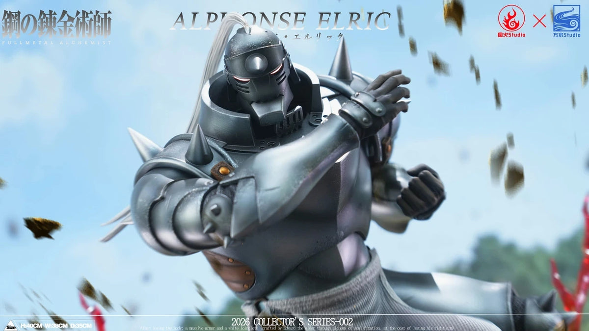 "Preventa Resina Alphonse Elric Figura Fullmetal Alchemist: Brotherhood  1/6 YuanHuo x FangShui Estudio"