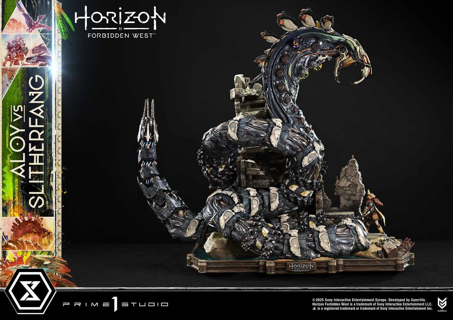 Preventa Resina Aloy vs. The Slitherfang Figura Horizon Forbidden West   Prime 1 (Licencia) Estudio