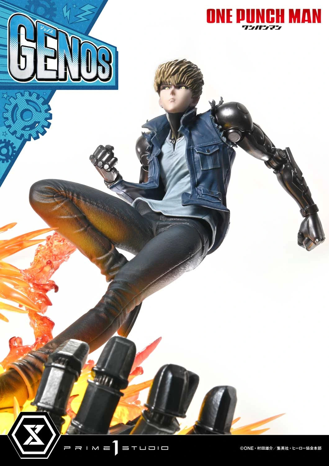 Preventa Resina Genos Figura One Punch-Man Prime 1 (Licencia) Estudio