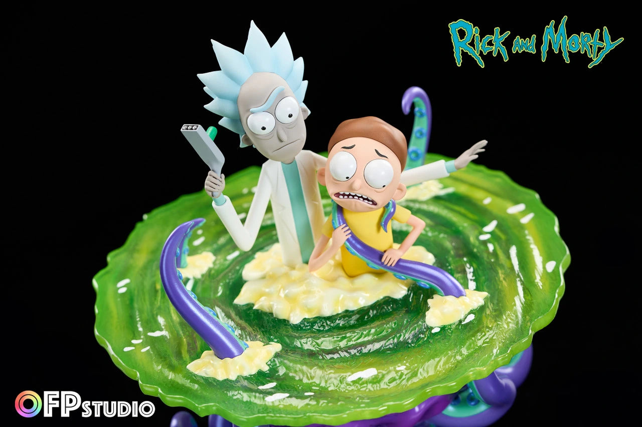 Preventa Resina Rick & Morty Figura Rick and Morty OFP  Estudio