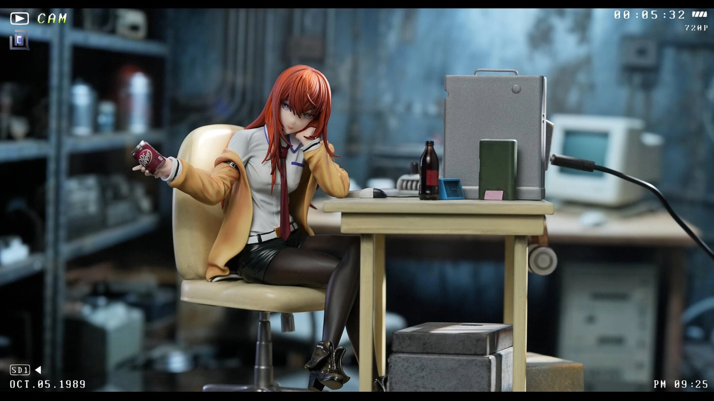 Preventa Resina Makise Kurisu Figura Steins:Gate HuiXiang Estudio