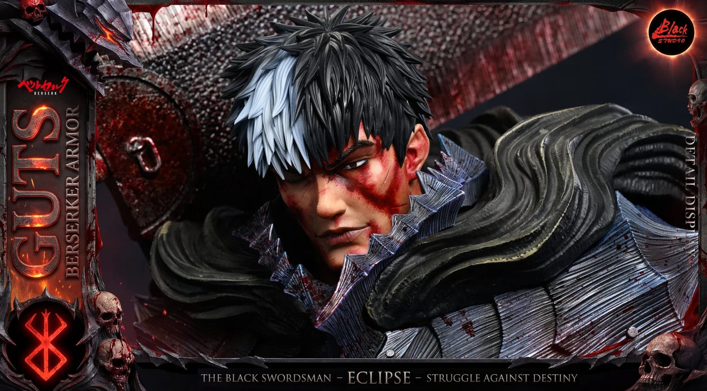 Preventa Resina Guts Figura Berserk Black Estudio
