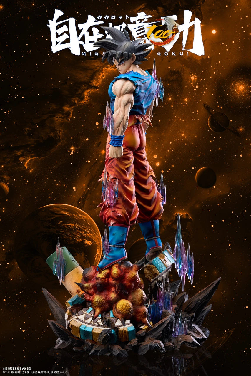 Preventa Resina Goku "Ultra Instinto" Figura Dragon Ball Too Estudio
