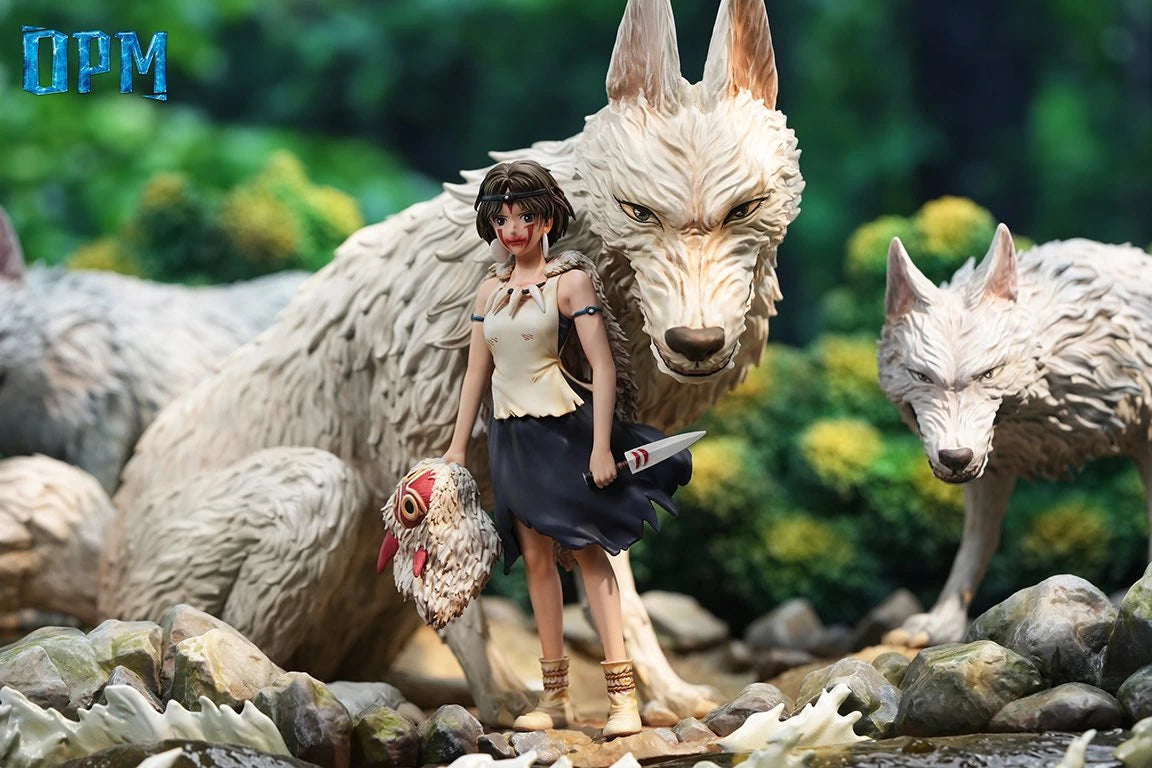 Preventa Resina Moro & San Figura La Princesa Mononoke OPM Estudio