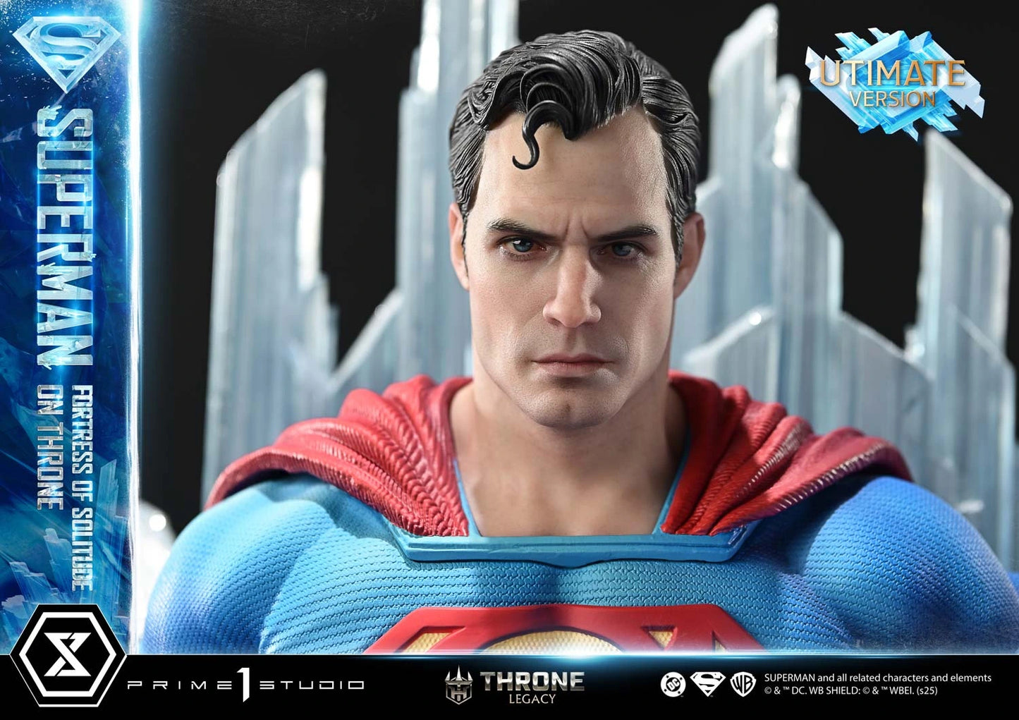 Preventa Resina Superman Throne Figura Superman (Comics) Prime 1 (Licencia) Estudio