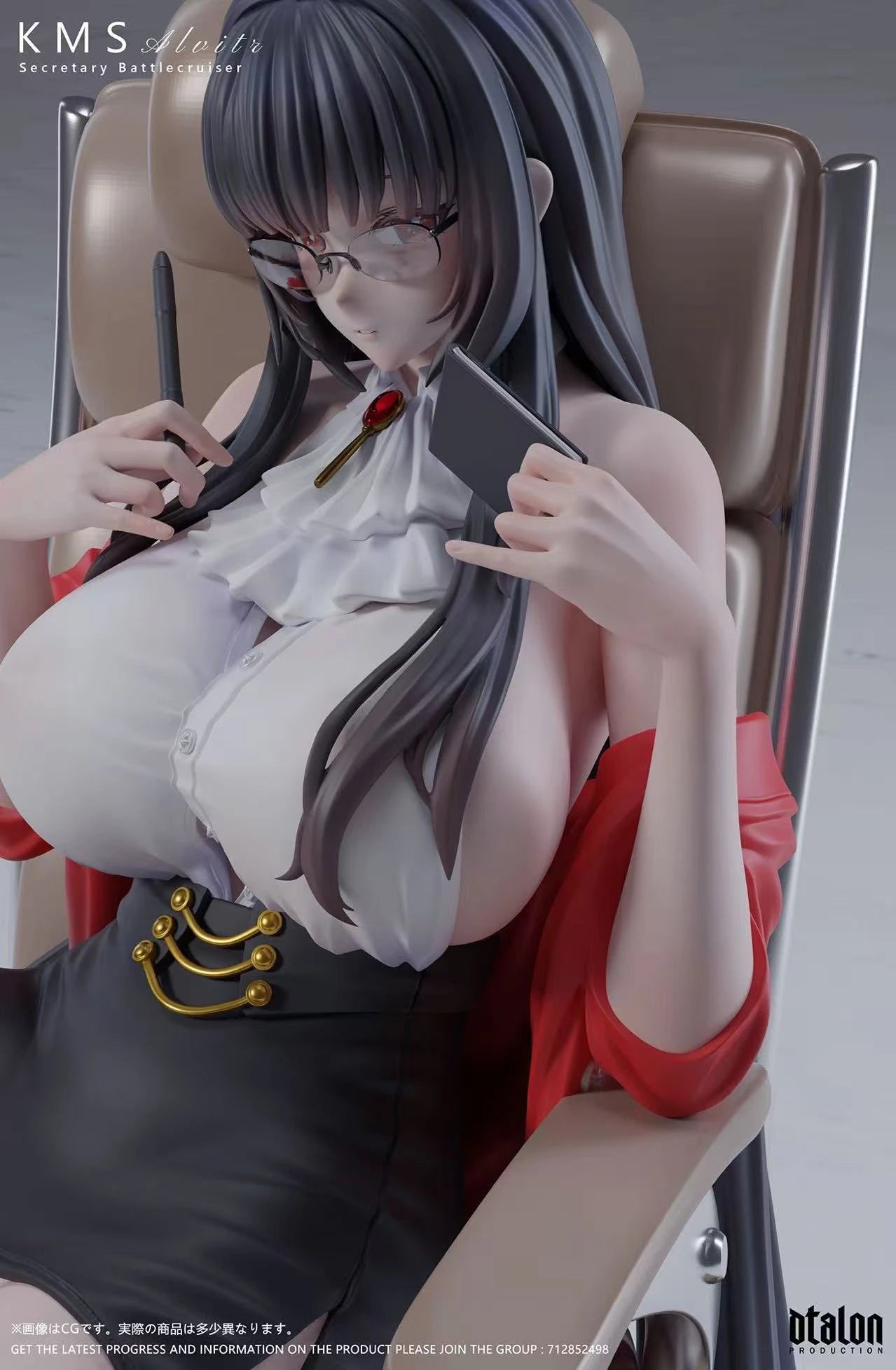 Preventa Resina Alvitr Figura Azur Lane DTalon Estudio