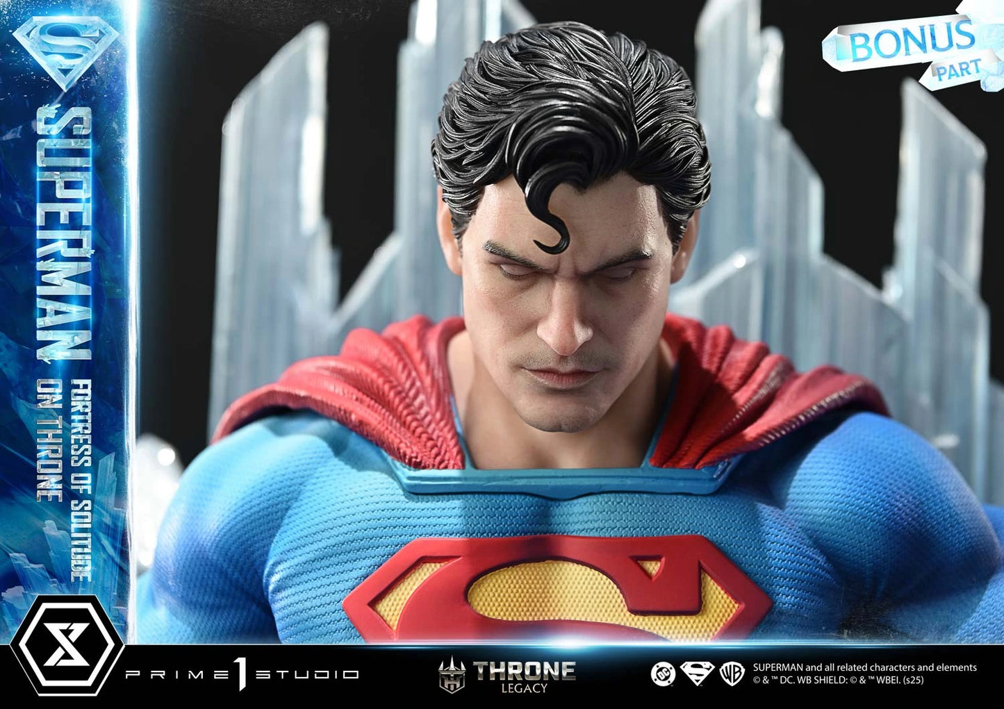 Preventa Resina Superman Throne Figura Superman (Comics) Prime 1 (Licencia) Estudio