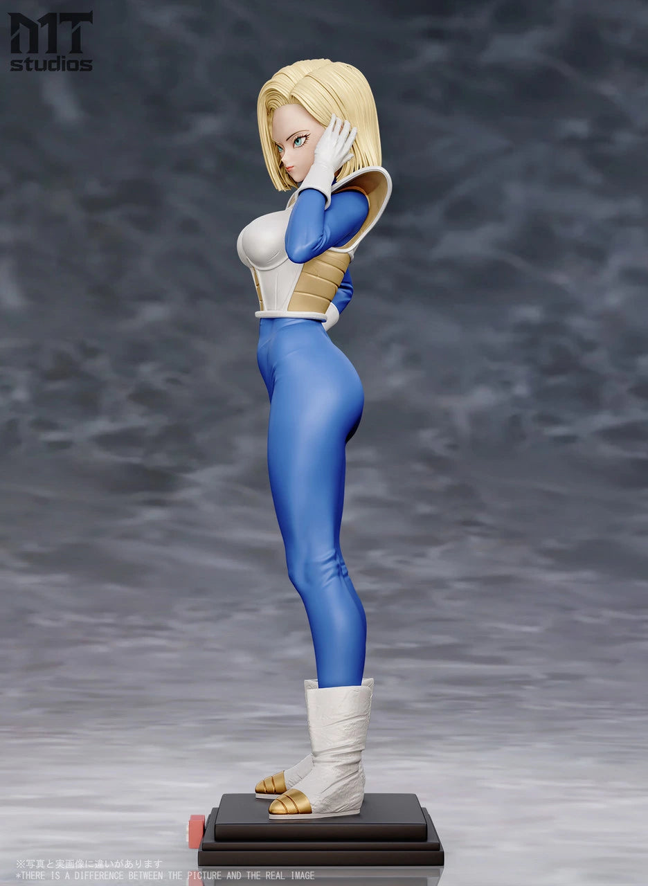 Preventa Resina Androide 18 Figura Dragon Ball 1/6, 1/4 MT Estudio