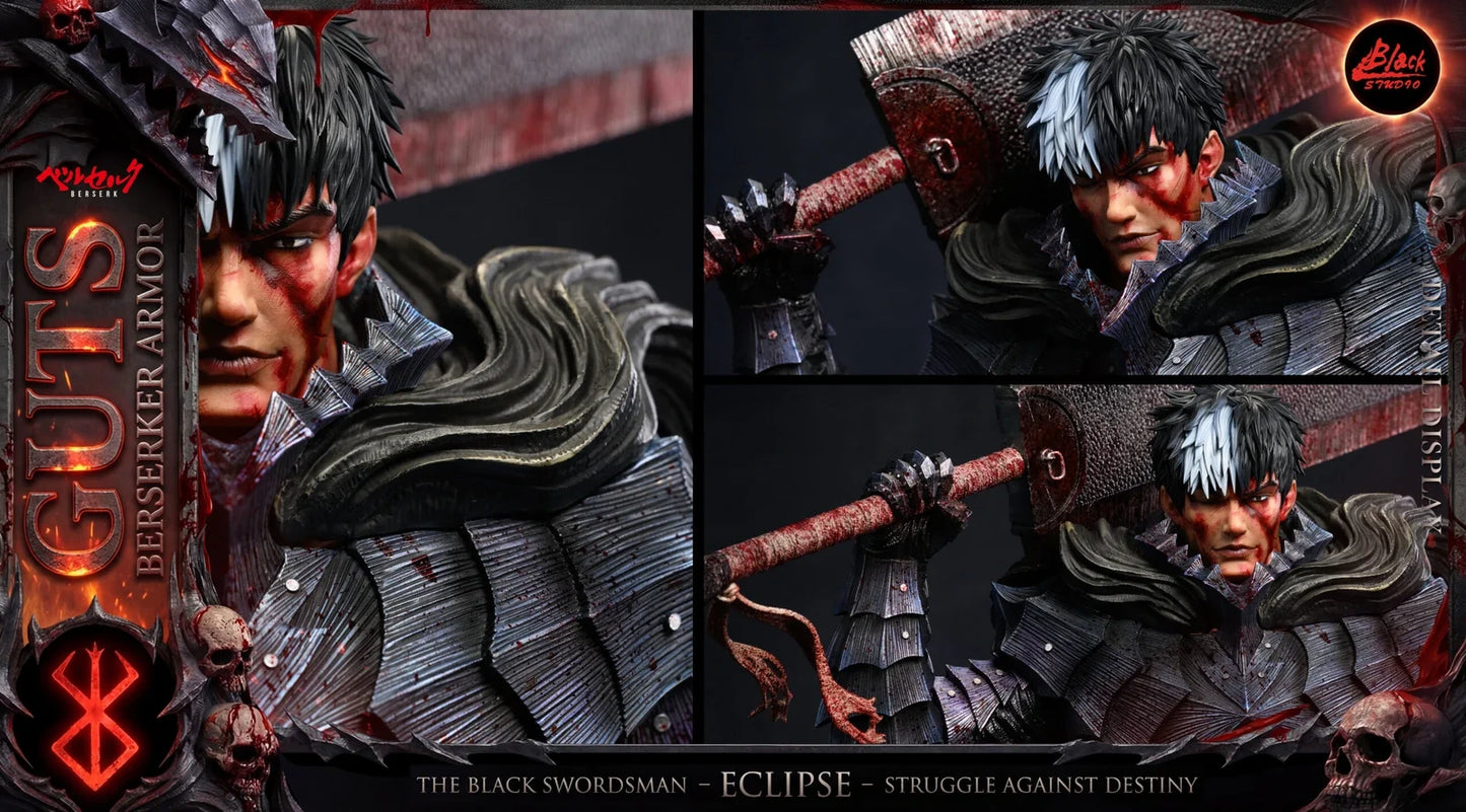 Preventa Resina Guts Figura Berserk Black Estudio