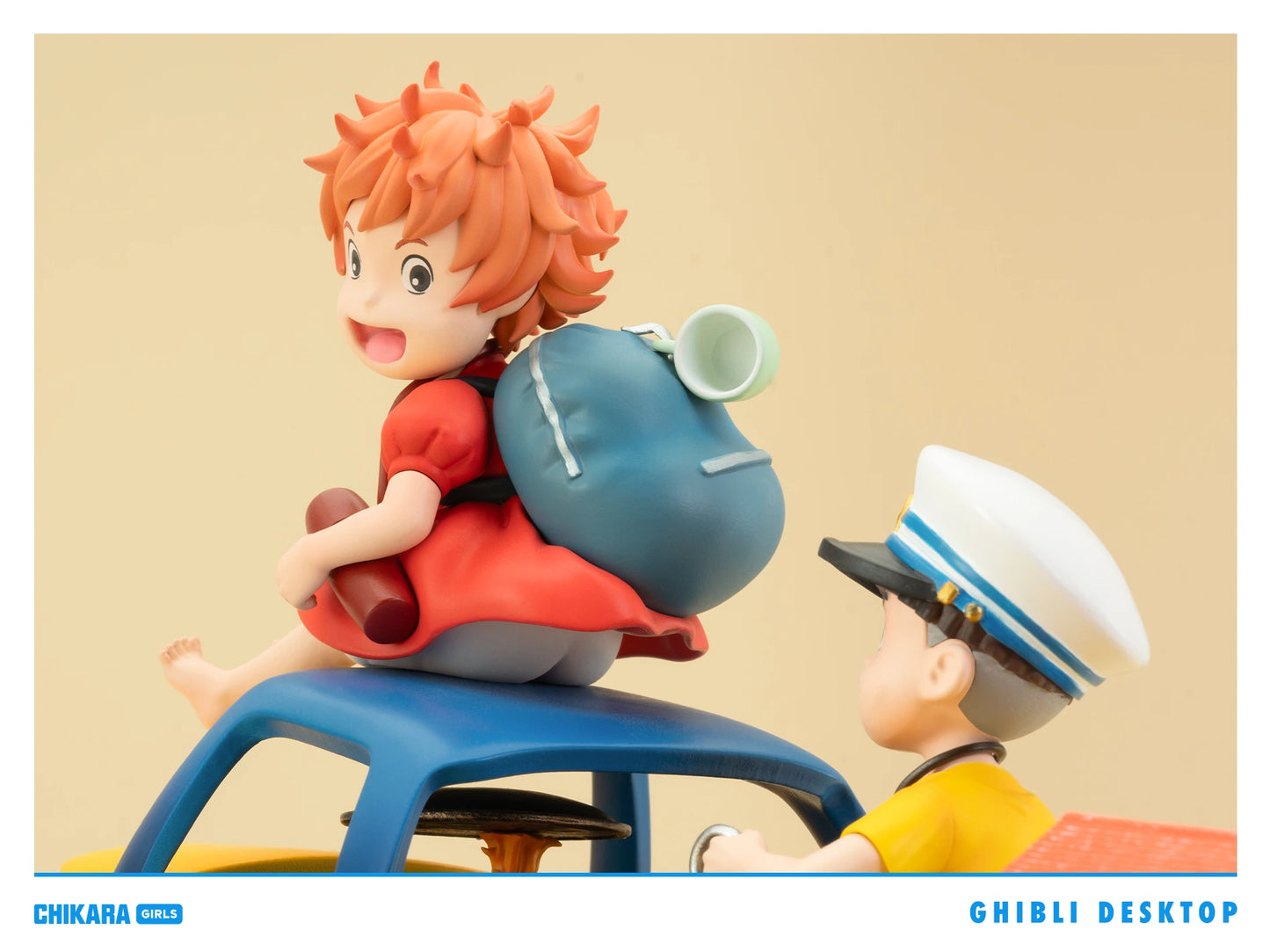 Preventa Resina Sosuke & Ponyo Figura Ponyo y el secreto de la sirenita Chikara Estudio