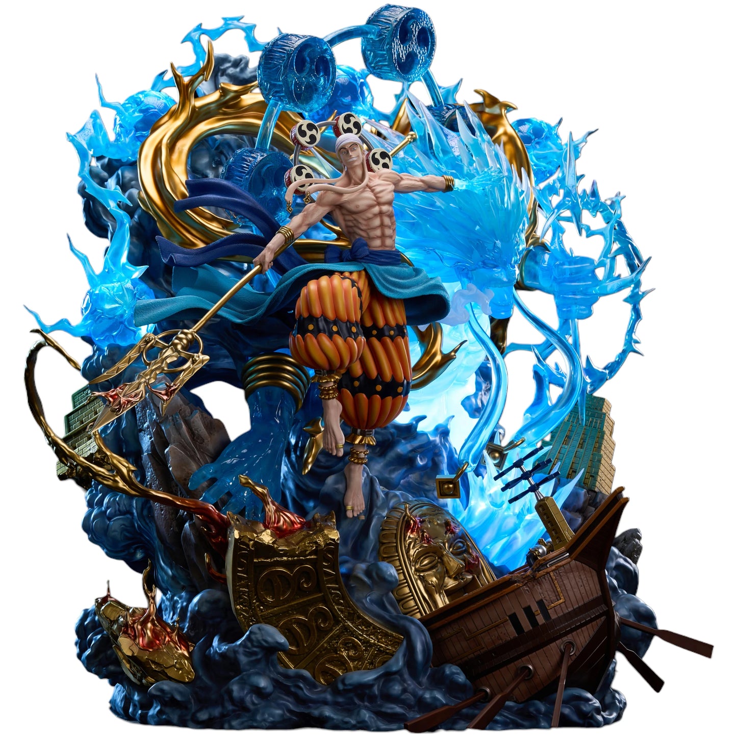 Preventa Resina Enel Figura One Piece Zzk & Verve Estudio