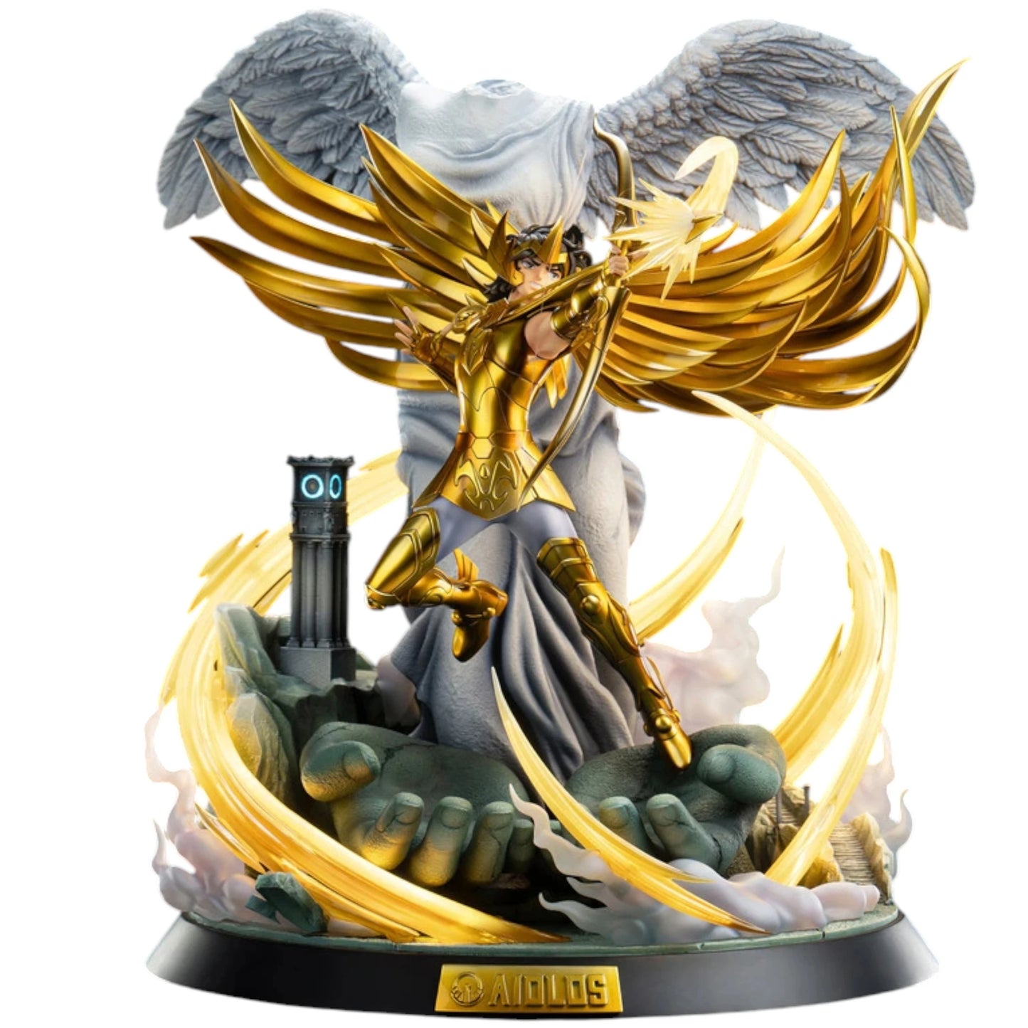 Preventa Resina Aioros de Sagitario  Figura Caballeros del Zodiako Jimei Palace (Licencia) Estudio