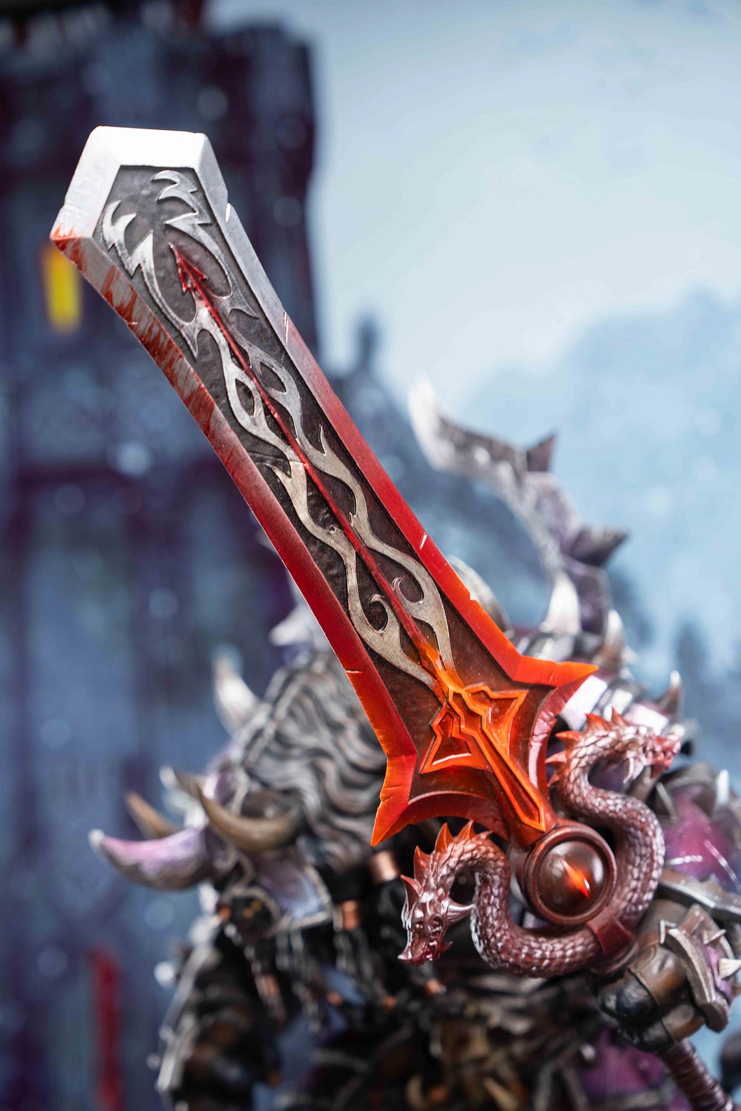 Preventa Resina Marshal vs Warlord Figura World of Warcraft Laughing Estudio