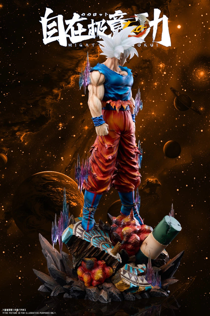 Preventa Resina Goku "Ultra Instinto" Figura Dragon Ball Too Estudio