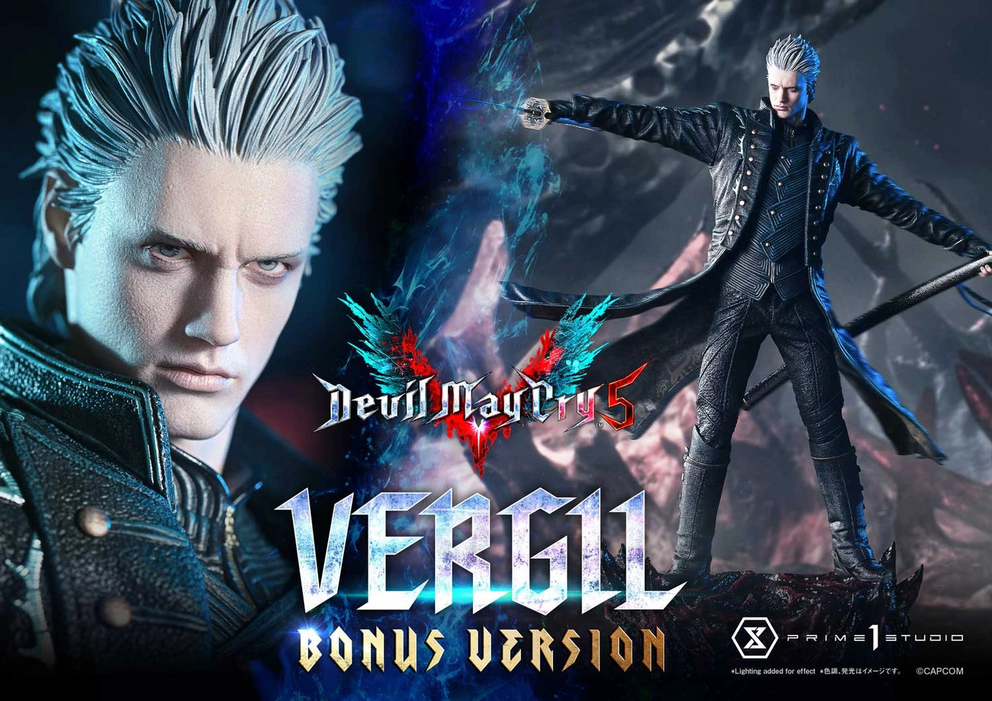Preventa Resina Vergil Figura Devil May Cry 5 Prime 1 (Licencia) Estudio
