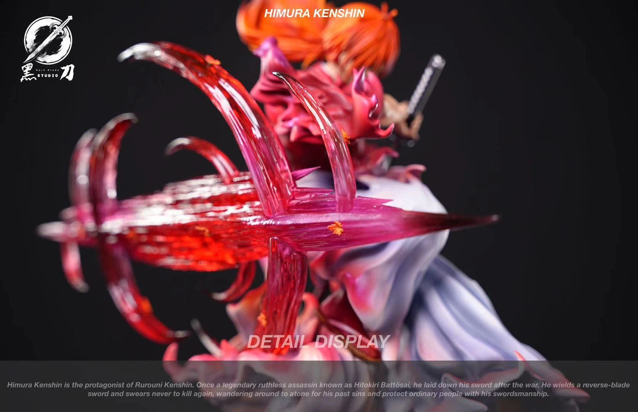 Preventa Resina Himura Kenshin Figura Samurai X Dark Blade  Estudio