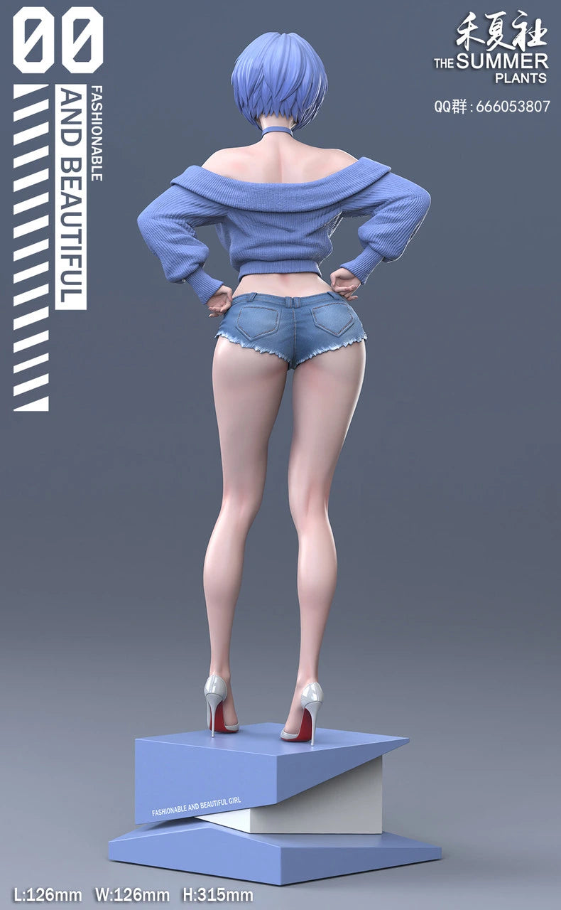 Preventa Resina Rei Ayanami Figura Evangelion The Summer Plans Estudio