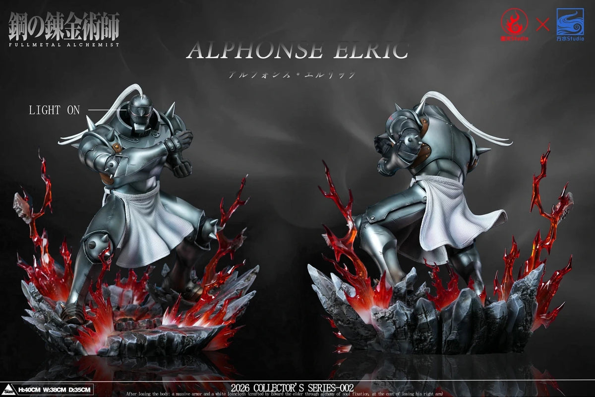 "Preventa Resina Alphonse Elric Figura Fullmetal Alchemist: Brotherhood  1/6 YuanHuo x FangShui Estudio"
