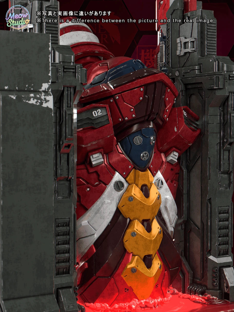 Preventa Resina EVA-02 & Asuka Figura Evangelion  MEOW Estudio