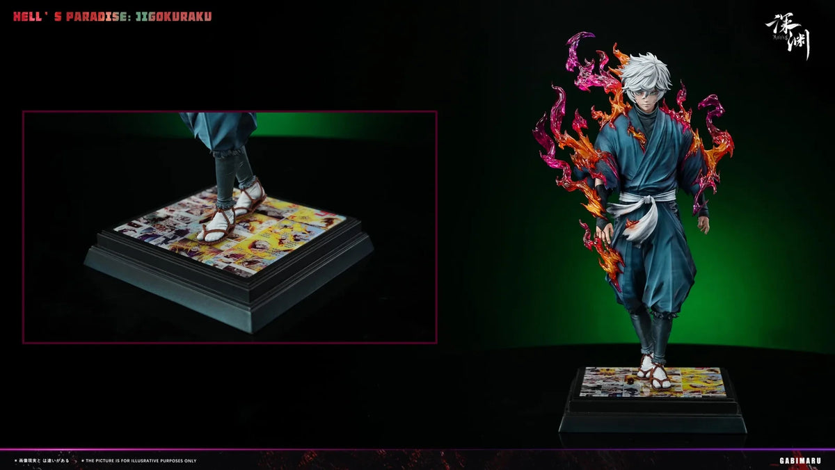 Preventa Resina Gabimaru Jigokuraku Figura Hell's Paradise 1/6 Abyss Estudio