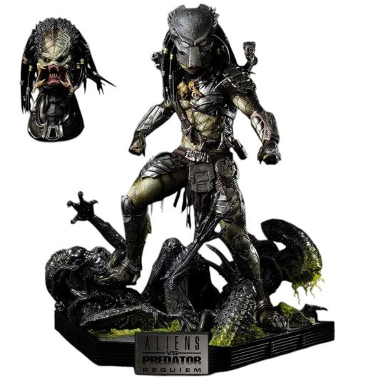 Preventa Resina Wolf Predator Figura Aliens vs Predator: Requiem Prime 1 (Licencia) Estudio